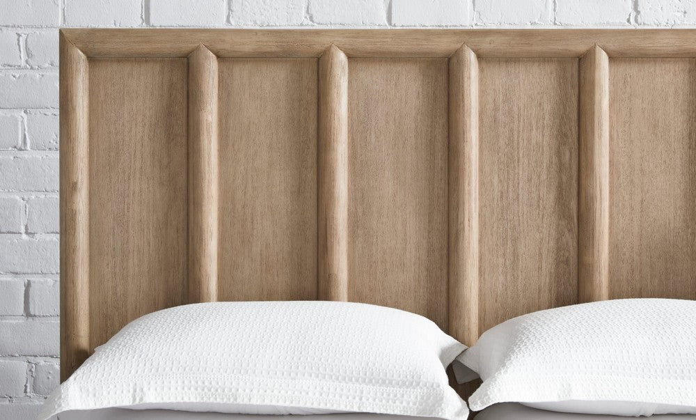 Modus Furniture - Dorsey King-size Two Drawer Storage Bed in Granola - NSPVJ7 view 8