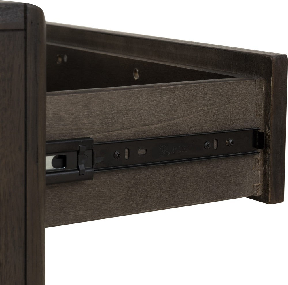 Modus Furniture - Dorsey One Drawer USB-charging Nightstand in Basalt Grey - NSU581 view 7