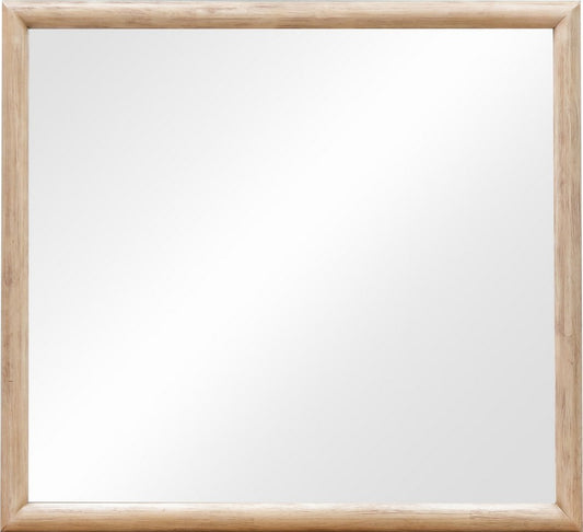 Modus Furniture - Dorsey Solid Wood and Glass Mirror in Granola - NSPV83 view 1