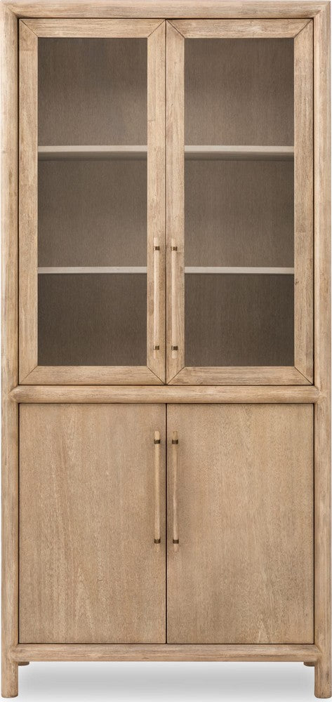 Modus Furniture - Dorsey Strg Cabinet - Granola - NSPV27 view 2