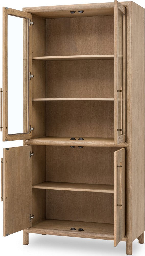 Modus Furniture - Dorsey Strg Cabinet - Granola - NSPV27 view 3