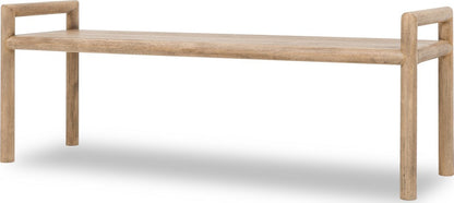 Modus Furniture - Dorsey Wood Bench - Granola - NSPV65 view 1