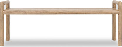 Modus Furniture - Dorsey Wood Bench - Granola - NSPV65 view 2