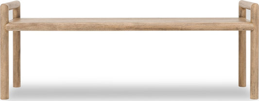 Modus Furniture - Dorsey Wood Bench - Granola - NSPV65 view 2