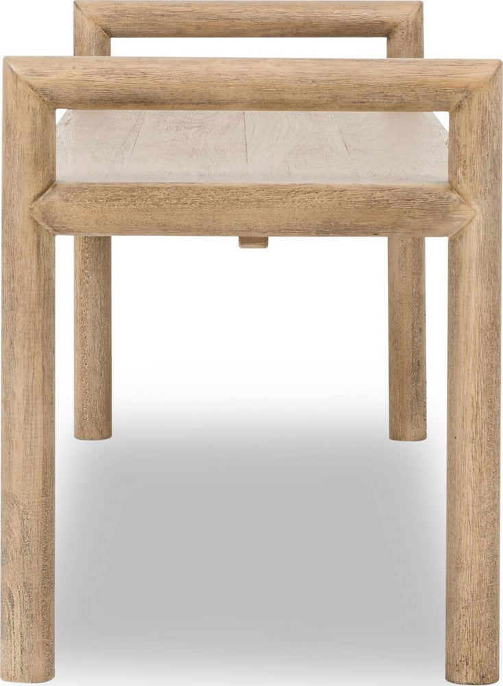 Modus Furniture - Dorsey Wood Bench - Granola - NSPV65 view 3