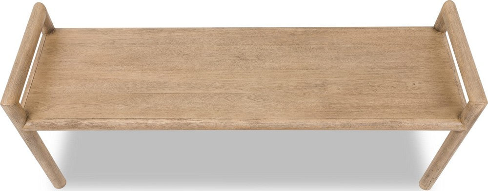 Modus Furniture - Dorsey Wood Bench - Granola - NSPV65 view 4