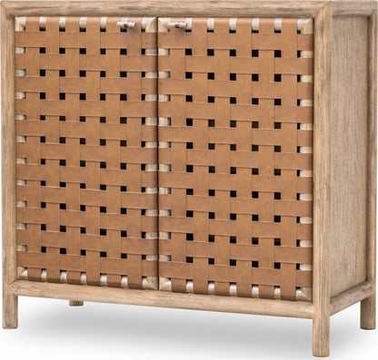 Modus Furniture - Dorsey Wvn Bar Cabinet - Grnl - NSPV80 view 1