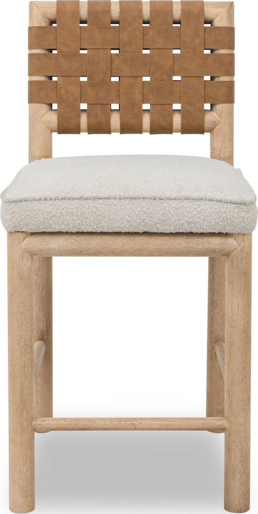 Modus Furniture - Dorsey Wvn Cntr Stl - Gngr/Rct - NSPV69_1 view 2