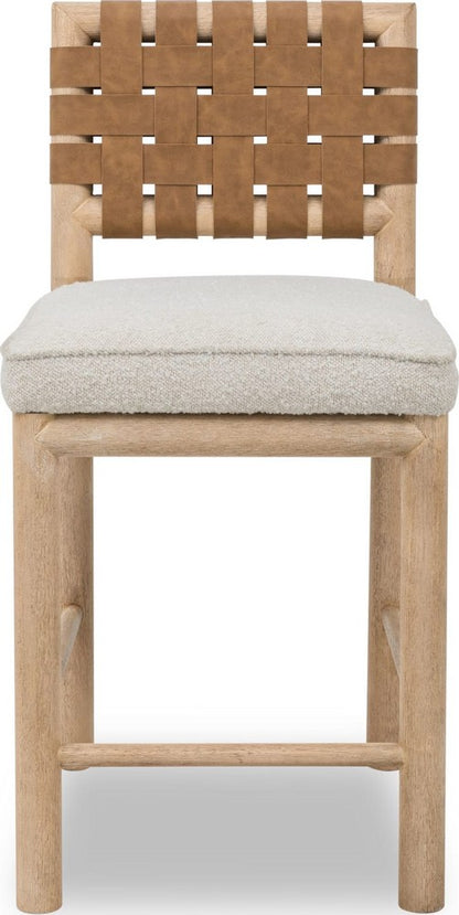 Modus Furniture - Dorsey Wvn Cntr Stl - Gngr/Rct Set of 2 - NSPV69_2 view 2