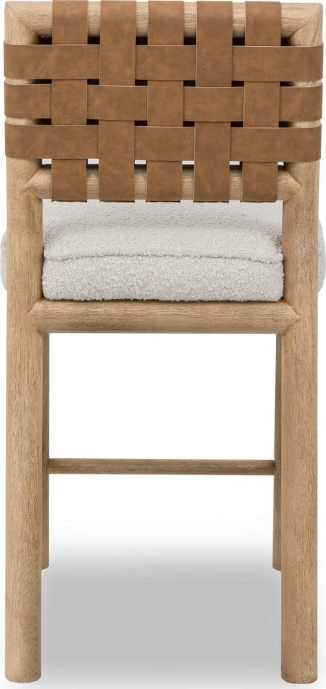 Modus Furniture - Dorsey Wvn Cntr Stl - Gngr/Rct Set of 2 - NSPV69_2 view 5