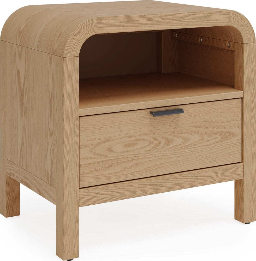 Modus Furniture - Drake 1-Drw NS W/USB - Timber - NKZY81B view 1