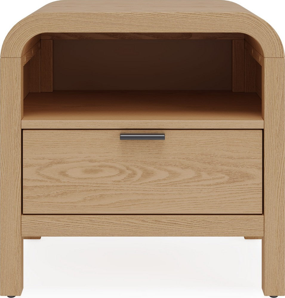 Modus Furniture - Drake 1-Drw NS W/USB - Timber - NKZY81B view 2