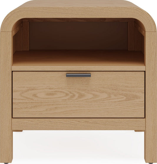 Modus Furniture - Drake 1-Drw NS W/USB - Timber - NKZY81B view 2