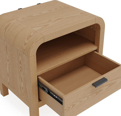 Modus Furniture - Drake 1-Drw NS W/USB - Timber - NKZY81B view 4