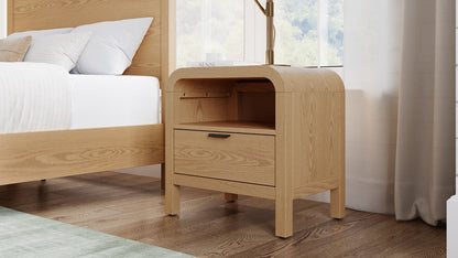 Modus Furniture - Drake 1-Drw NS W/USB - Timber - NKZY81B view 5