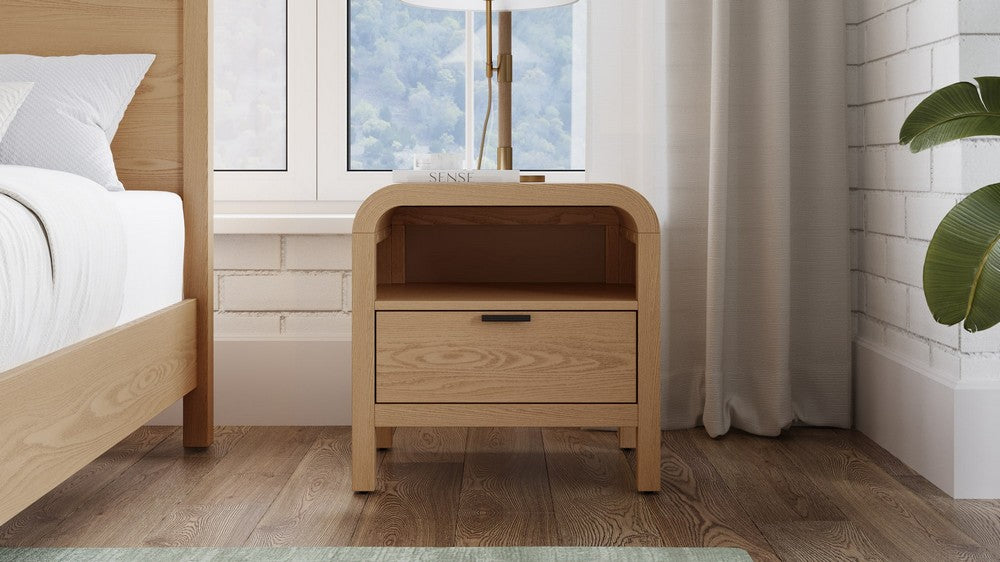 Modus Furniture - Drake 1-Drw NS W/USB - Timber - NKZY81B view 6