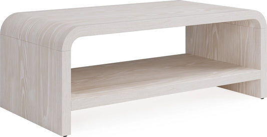 Modus Furniture - Drake Ash Wood Coffee Table in Sugar - NKNF21 view 1