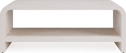 Modus Furniture - Drake Ash Wood Coffee Table in Sugar - NKNF21 view 2