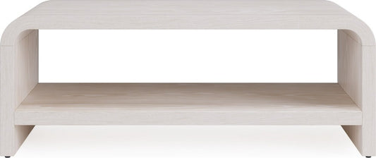Modus Furniture - Drake Ash Wood Coffee Table in Sugar - NKNF21 view 2