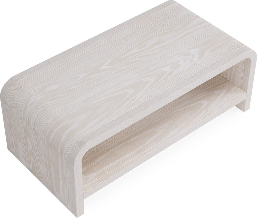 Modus Furniture - Drake Ash Wood Coffee Table in Sugar - NKNF21 view 3
