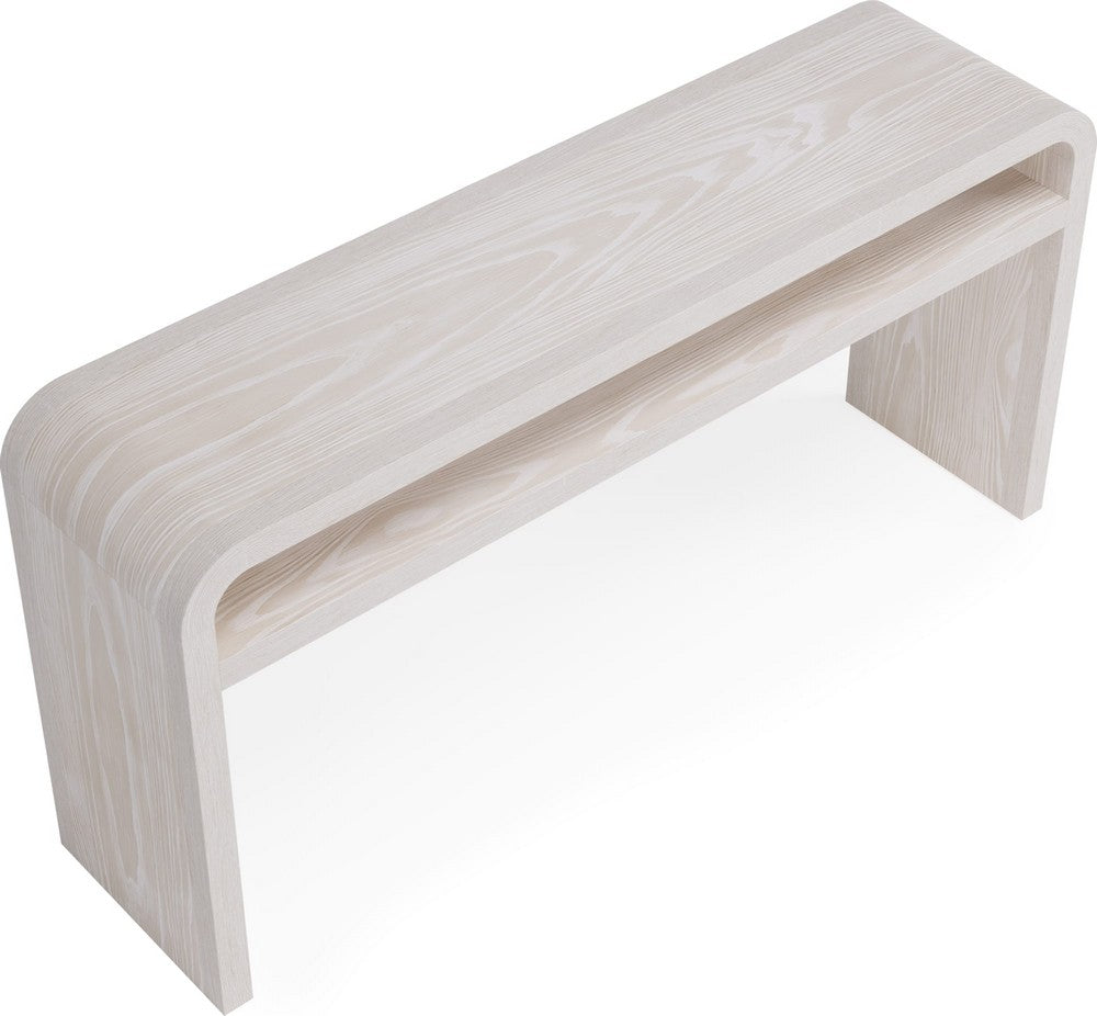 Modus Furniture - Drake Ash Wood Console Table in Sugar - NKNF23 view 3