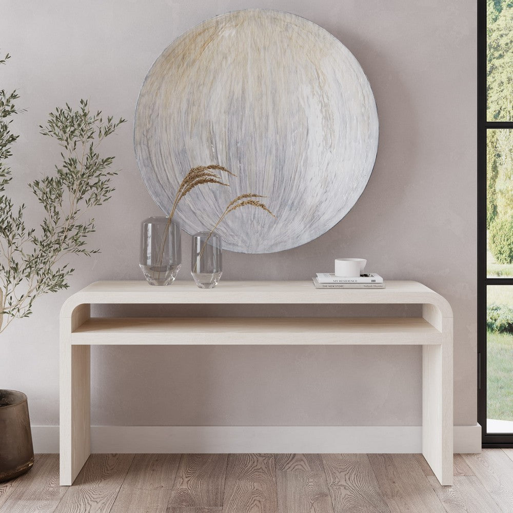 Modus Furniture - Drake Ash Wood Console Table in Sugar - NKNF23 view 4