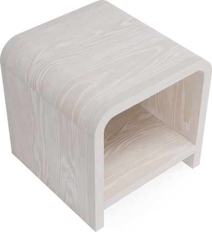Modus Furniture - Drake Ash Wood Side Table in Sugar - NKNF22 view 3