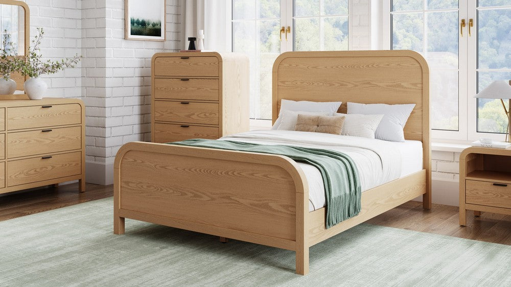 Modus Furniture - Drake Cal King Bed - Timber - NKZYH6 view 7