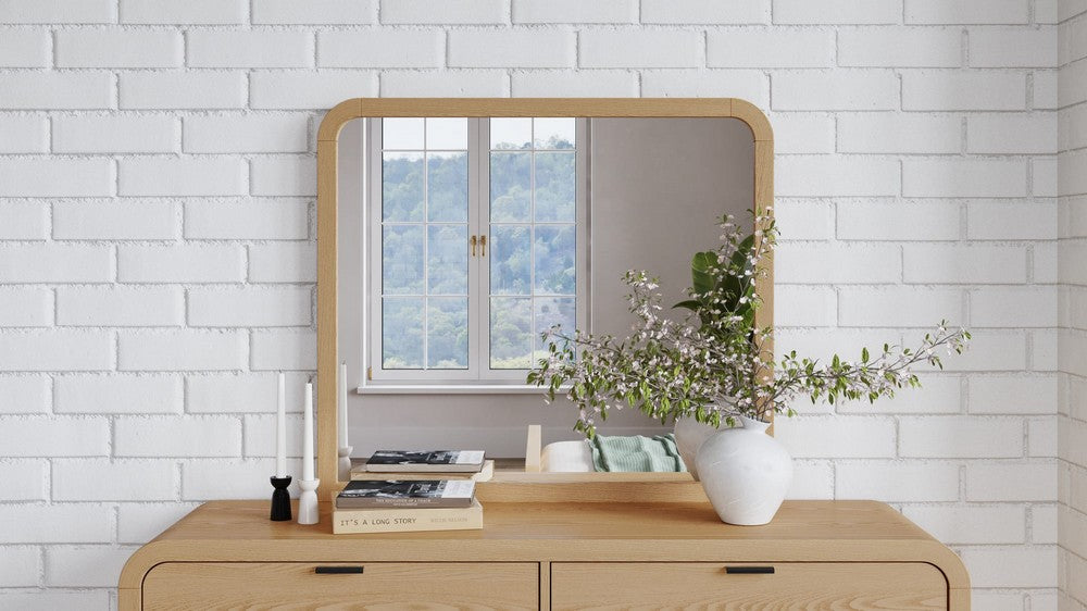 Modus Furniture - Drake Dresser Mirror - Timber - NKZY83 view 5