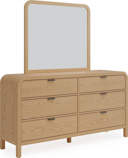 Modus Furniture - Drake Dresser Mirror - Timber - NKZY83 view 6