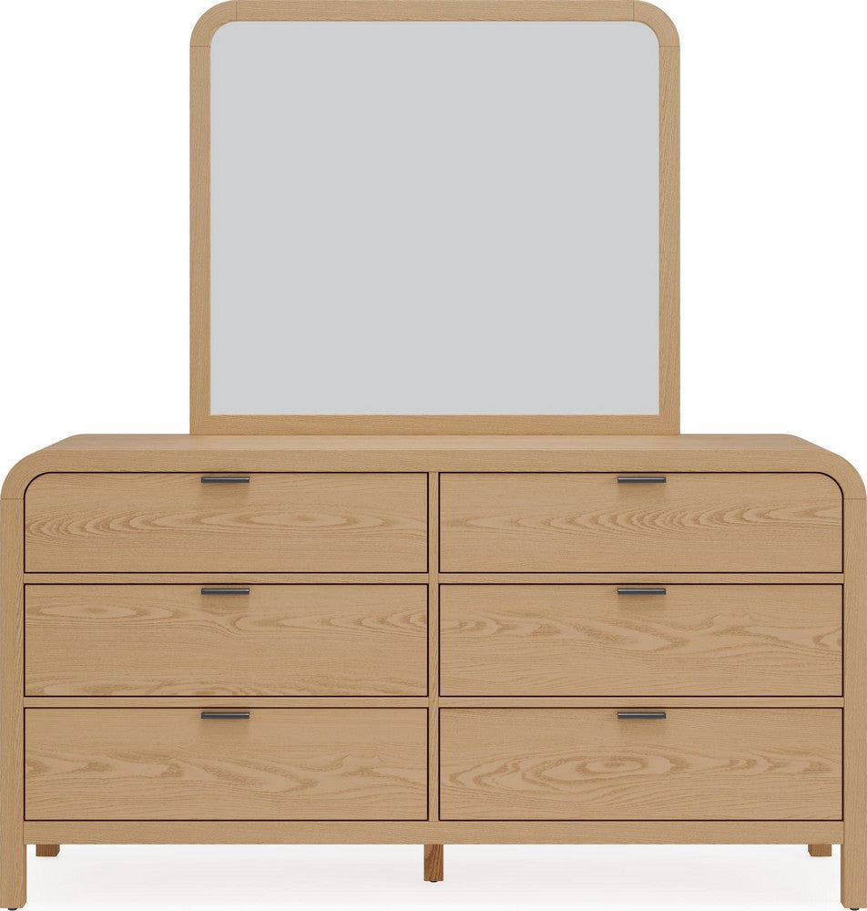 Modus Furniture - Drake Dresser Mirror - Timber - NKZY83 view 7
