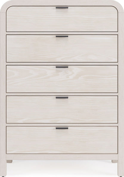 Modus Furniture - Drake Five Drawer Chest in Sugar - NKNF84 view 2