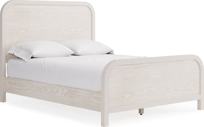 Modus Furniture - Drake Full-size Wood Platform Bed in Sugar - NKNFH4 view 1