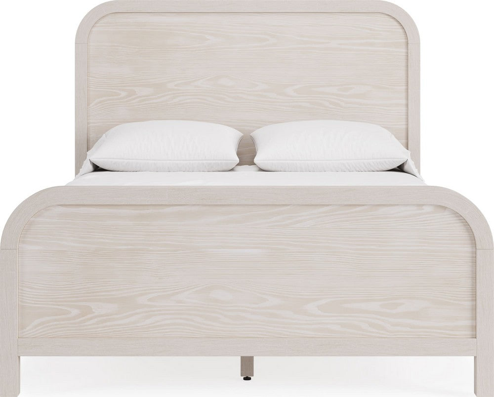 Modus Furniture - Drake King-size Wood Platform Bed in Sugar - NKNFH7 view 2