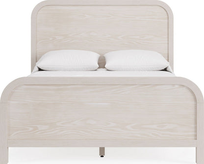 Modus Furniture - Drake King-size Wood Platform Bed in Sugar - NKNFH7 view 2