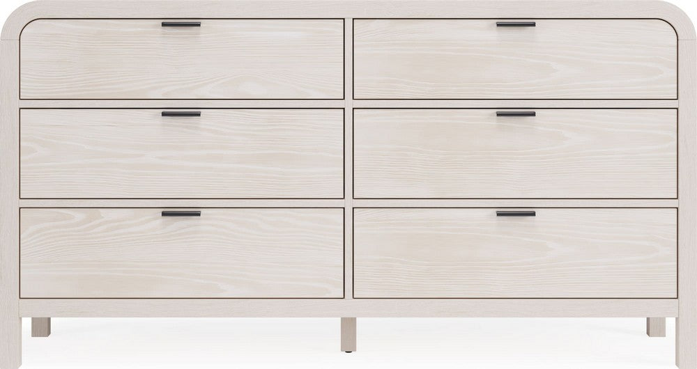 Modus Furniture - Drake Six Drawer Dresser in Sugar - NKNF82 view 2