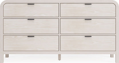 Modus Furniture - Drake Six Drawer Dresser in Sugar - NKNF82 view 2