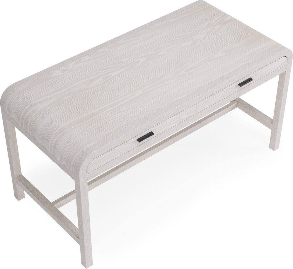 Modus Furniture - Drake Two Drawer Writing Desk in Sugar - NKNF11 view 3