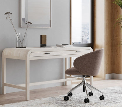 Modus Furniture - Drake Two Drawer Writing Desk in Sugar - NKNF11 view 5