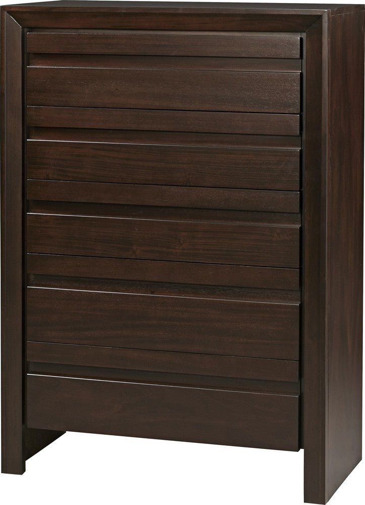 Modus Furniture - Element Chest in Chocolate Brown (2024) - 4G2284A view 1