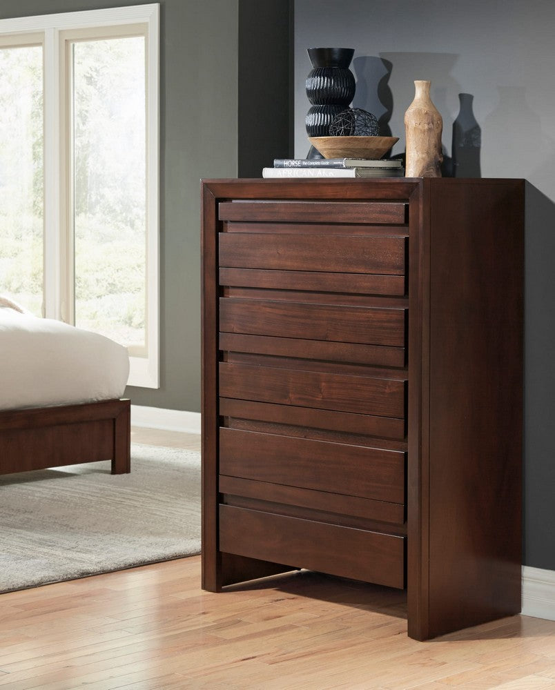 Modus Furniture - Element Chest in Chocolate Brown (2024) - 4G2284A view 4