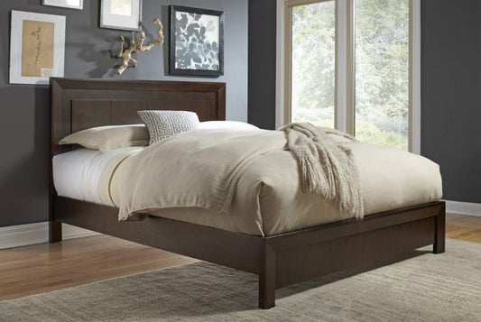 Modus Furniture - Element Full Size Platform Bed in Chocolate Brown - 4G22F4 veiw 1