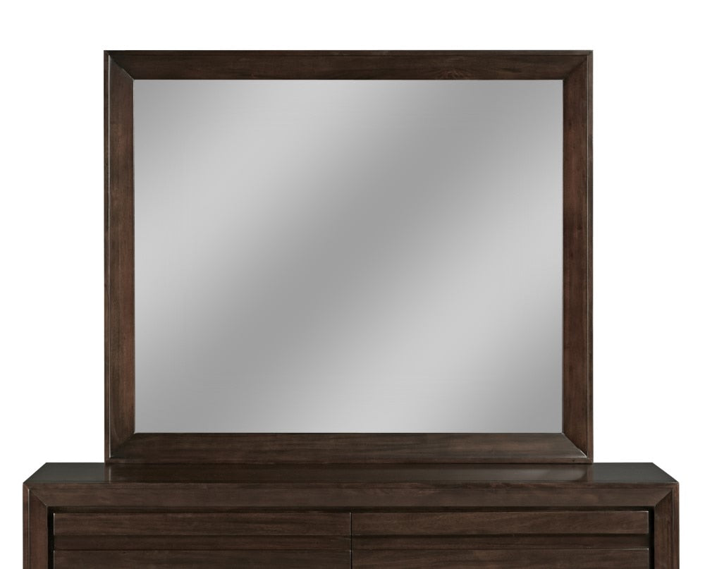 Modus Furniture - Element Mirror in Chocolate Brown - 4G2283 veiw 3