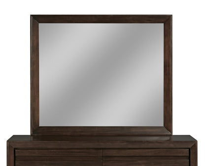 Modus Furniture - Element Mirror in Chocolate Brown - 4G2283 veiw 3