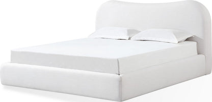 Modus Furniture - Elena California King-size Upholstered Bed in Vanilla Linen - THXDH6 view 1