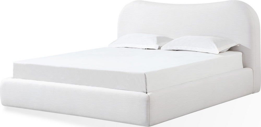 Modus Furniture - Elena King-size Upholstered Bed in Vanilla Linen - THXDH7 view 1