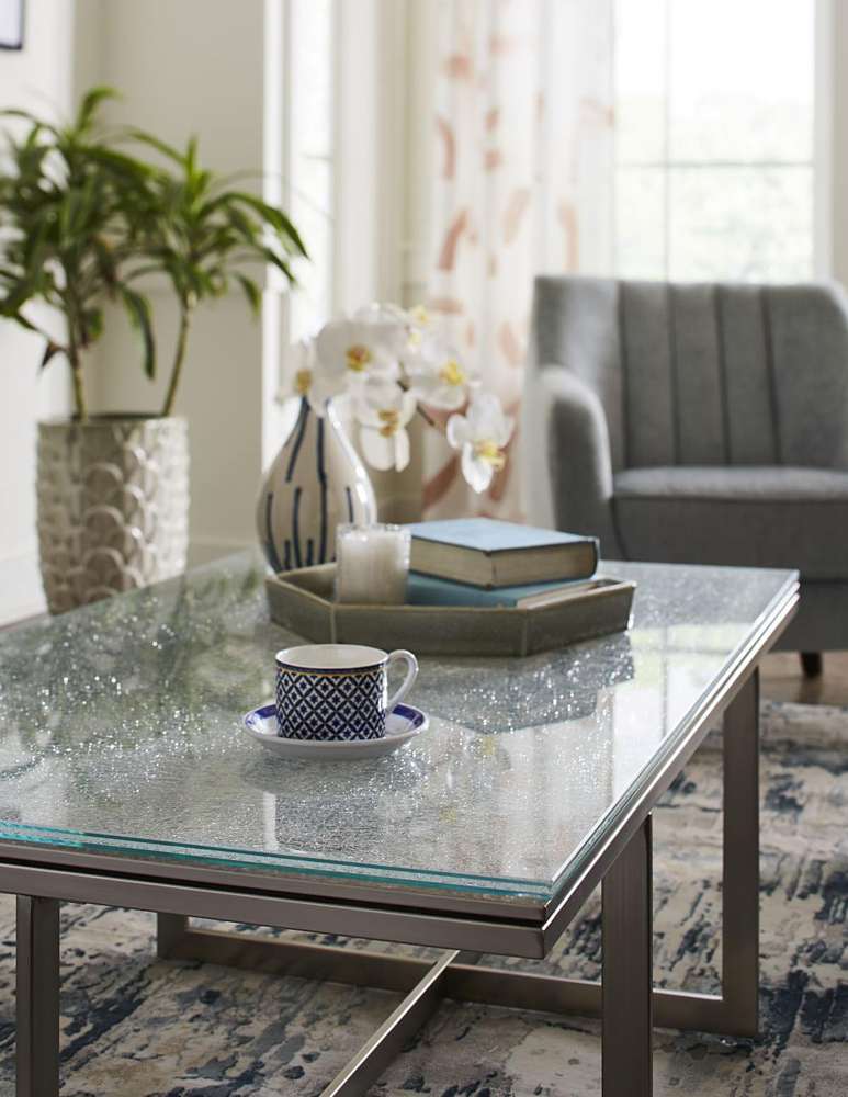 Modus Furniture - Eliza Coffee Table in Ultra White - 5WT721 veiw 3