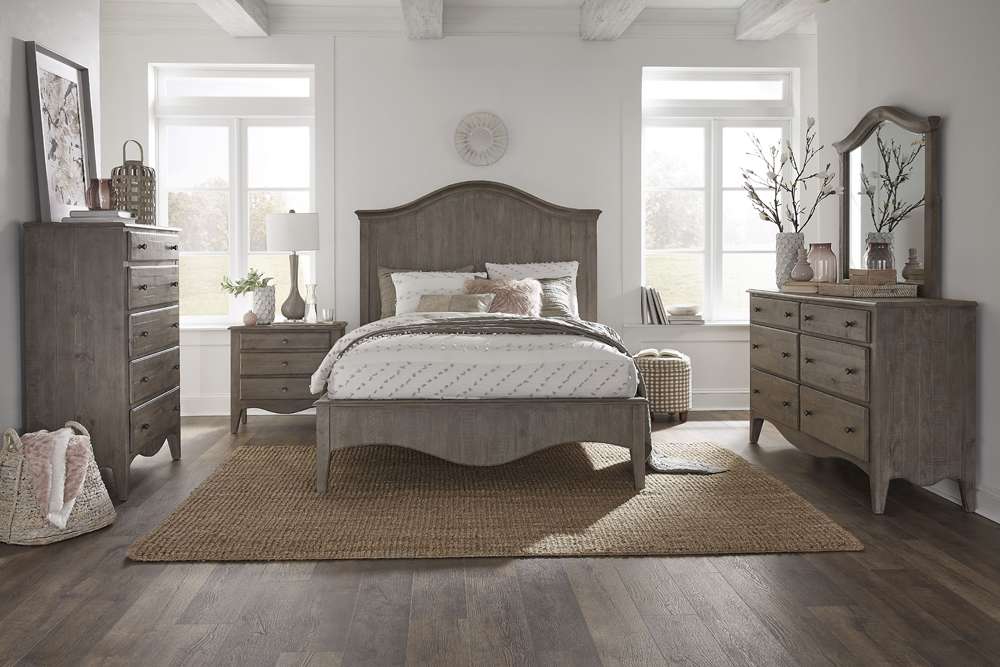 Modus Furniture - Ella Queen-Size Crown Bed in Camel - 2G38B5 veiw 2