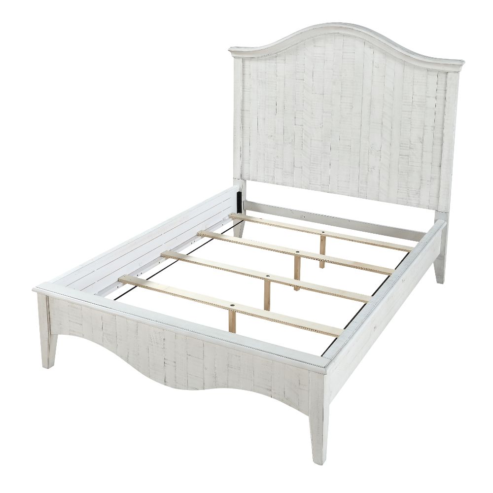 Modus Furniture - Ella Solid Wood California-King Bed in White Wash - 2G43B6 veiw 5