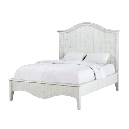 Modus Furniture - Ella Solid Wood Queen-Size Bed in White Wash - 2G43B5 veiw 1